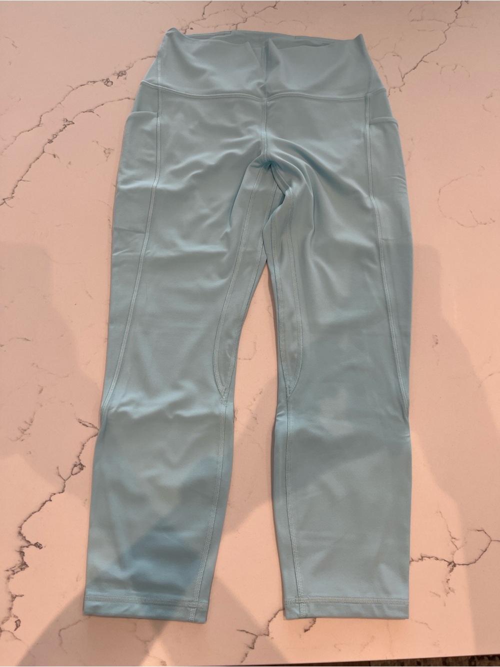 lululemon athletica light teal blue Leggings high-rise